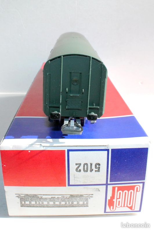JOUEF 510400 HO Voiture 2 Classe et Fourgon SNCF Romilly Modernisée 1:87 1/87 EUR 32,80 - FR