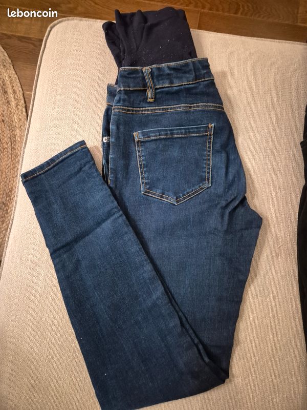 Lot pantalons de grossesse (x5) (image 4)