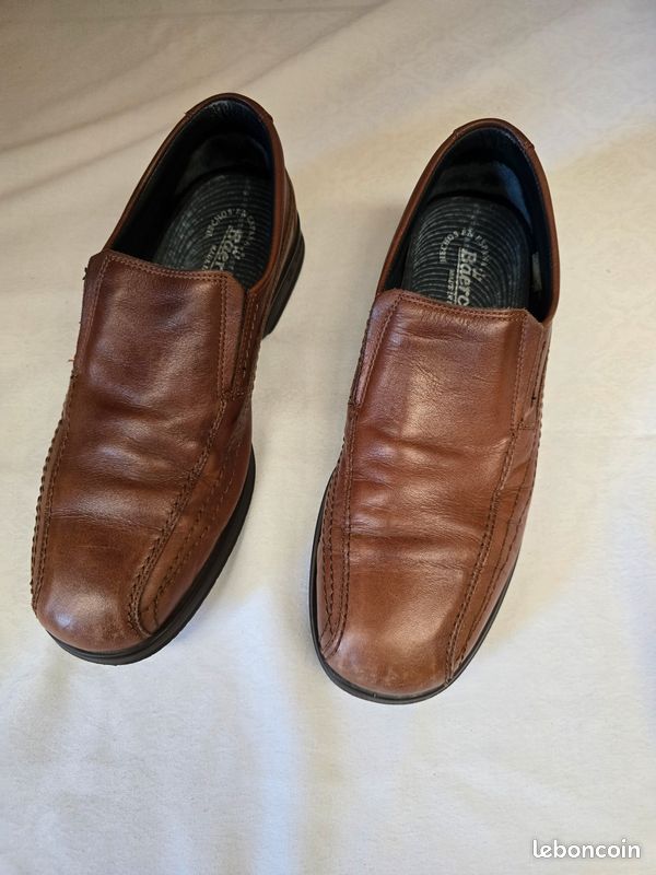 Mocassins homme cuir T 44 (image 1)