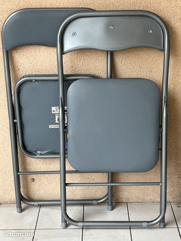 3 chaises pliantes (image 1)