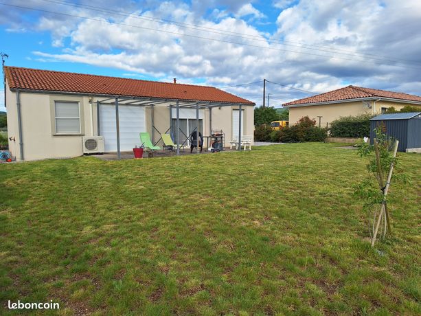 Plain pied 99m2 de 2016 Camarès jardin dpe A