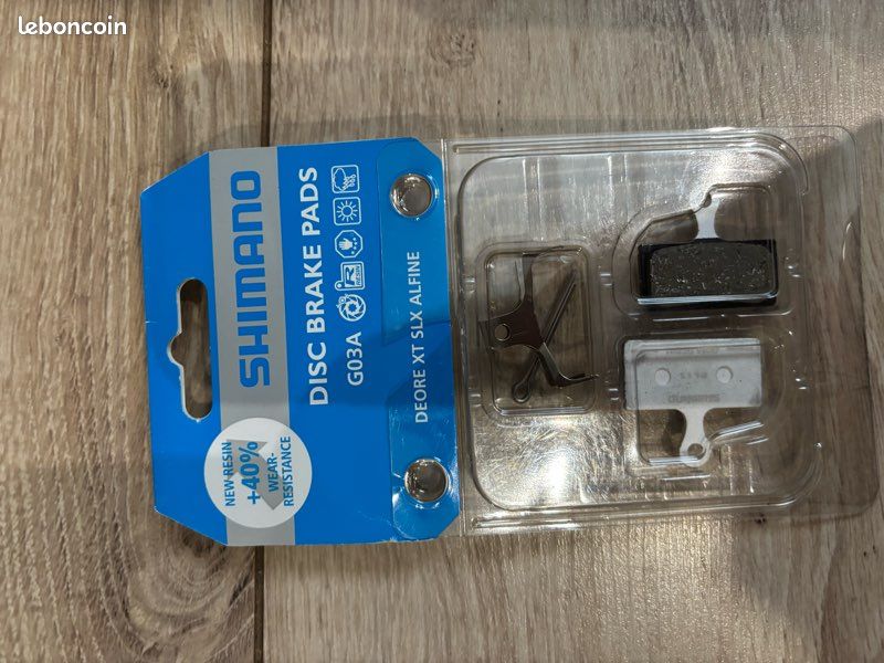 Shimano Plaquettes Frein Résine G03A (image 1)