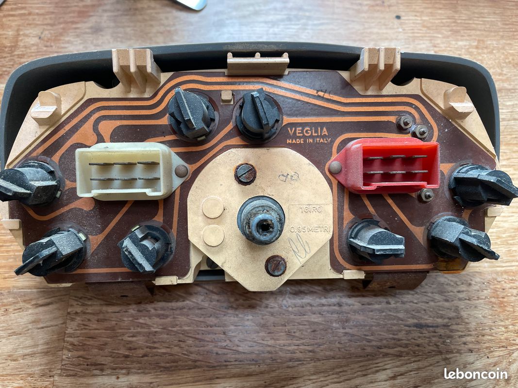 Compteur de vitesse FIAT 850 Special (image 2)