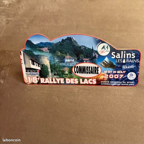 Ancienne plaque rallye du Roussillon 1983 automobile | UK