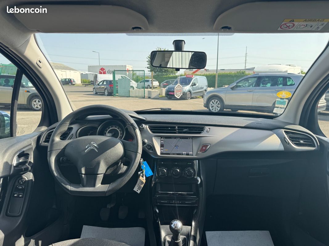 CITROEN C3 C3 Blue 1,6 HDi 100 CH Exclusive 05/2016 112200 KMS CAMERA DE RECUL REGULATEUR (image 13)