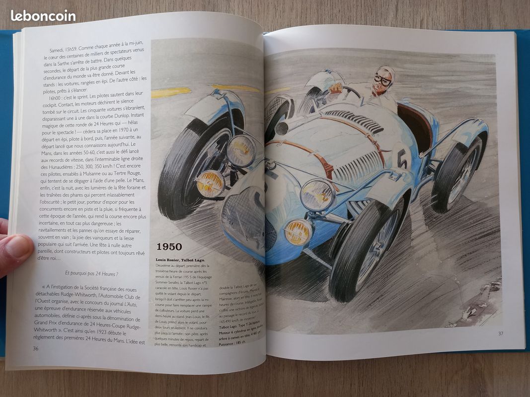 RACING 1950-1970 MONACO LE MANS INDIANAPOLIS 120 pages LA SIRENE 1992 (image 4)