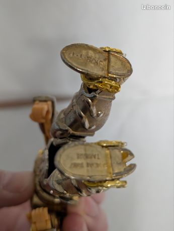 Figurine Saint Seiya - Chevalier D'Or Du Lion Leo (1987) Boîte Abîmée
