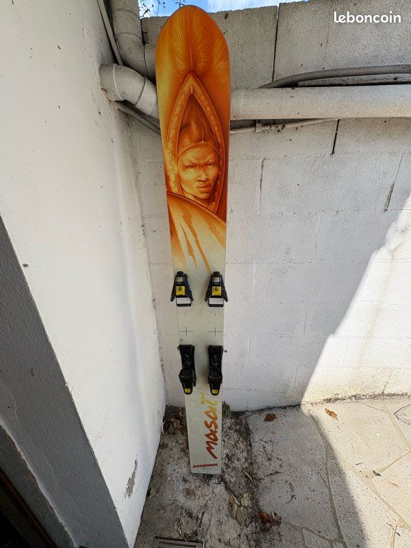 Monoski Rossignol Masaï 200cm – Sans Fixations – Occasion état Correct – Livraison économique
