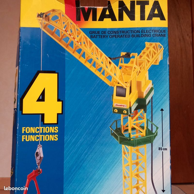 Grue Joustra Vintage - Jouet Mécanique D'occasion