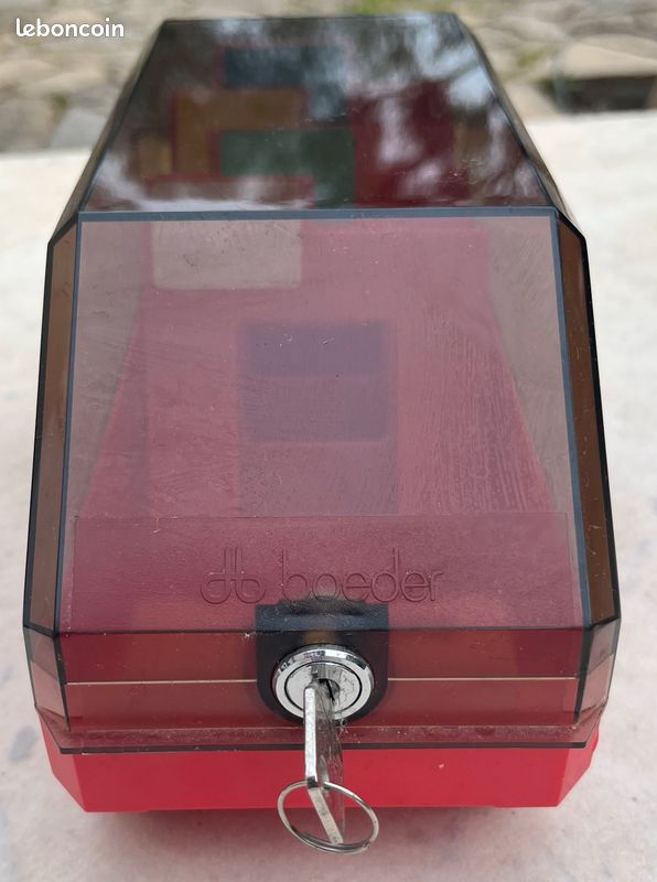Boîte de rangement vintage pour disquettes, boîte pour disquettes