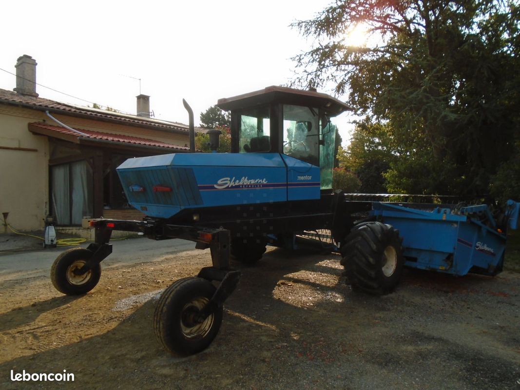Faucheuse andaineuse automotrice (image 1)