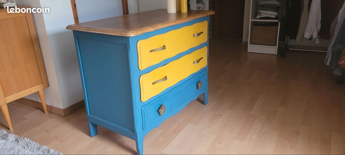 Commode enfant relookée (image 1)