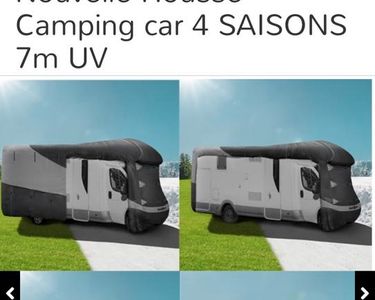 Housse de camping-car Brunner 4 Saisons 7m avec protection UV