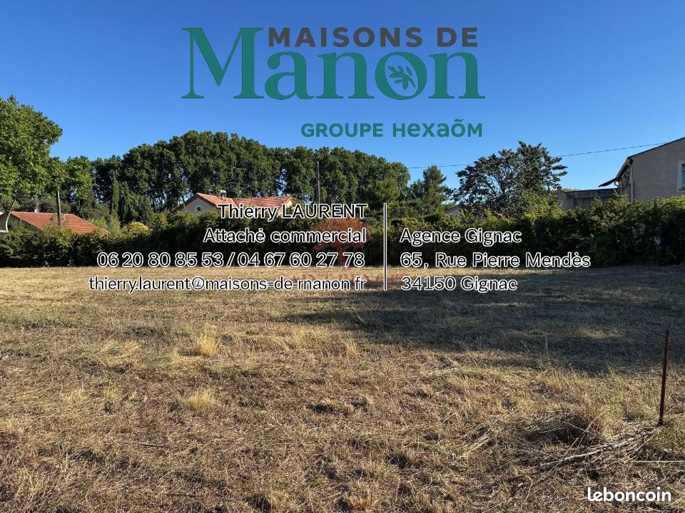 Terrain 450 m² · à Aniane · 139 000 €
