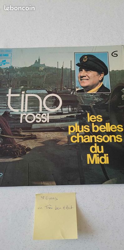Vinyles E.MACIAS T. ROSSI C.FRANCOIS 33T (image 8)