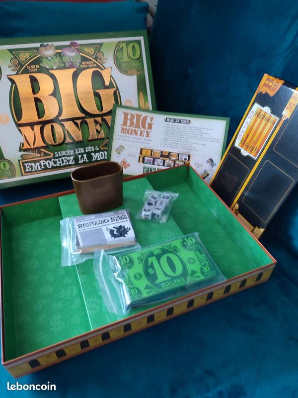 BIG MONEY Jeu de société Ravensburger - 2 à 5 joueurs - 8 ans et + pas cher