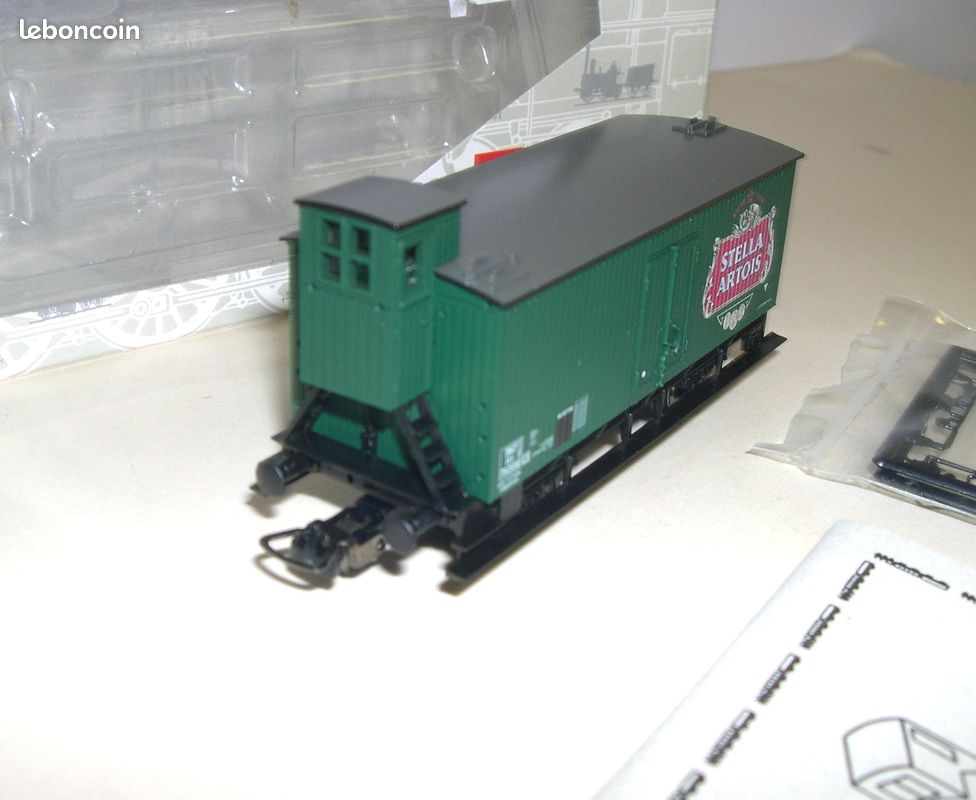 Wagon Couvert BRAWA 51255 - Bières Dortmunder Union, DB époque III, Neuf