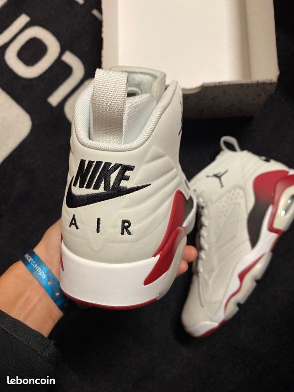 Jordan Mvp Basket Nike Pointure 26 Jordan Jordan Mvp White Red