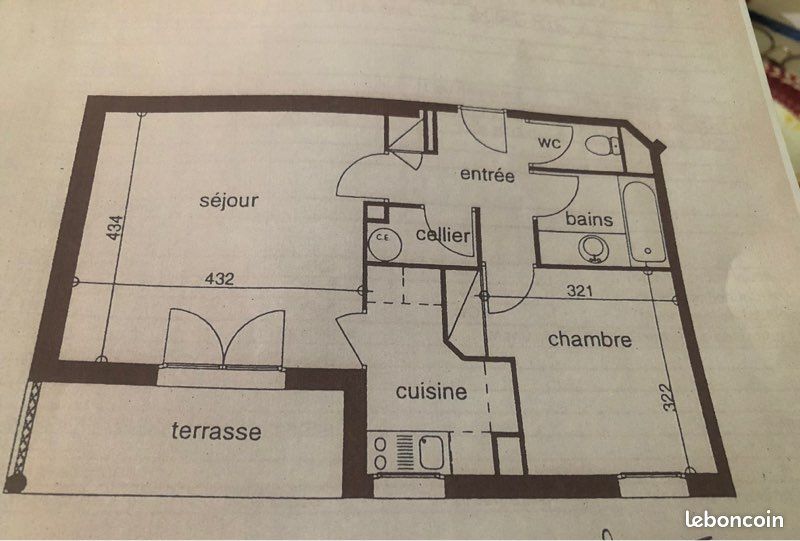 Appartement 2 pièces 47 m² · à Talence · 47 m² · 760 €