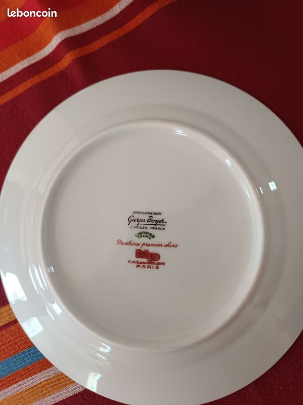 Service de table en porcelaine de Limoges (image 4)