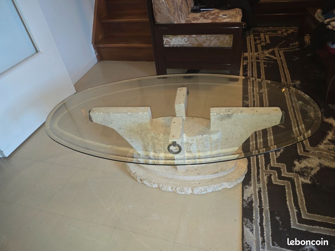 Table basse en verre (image 2)