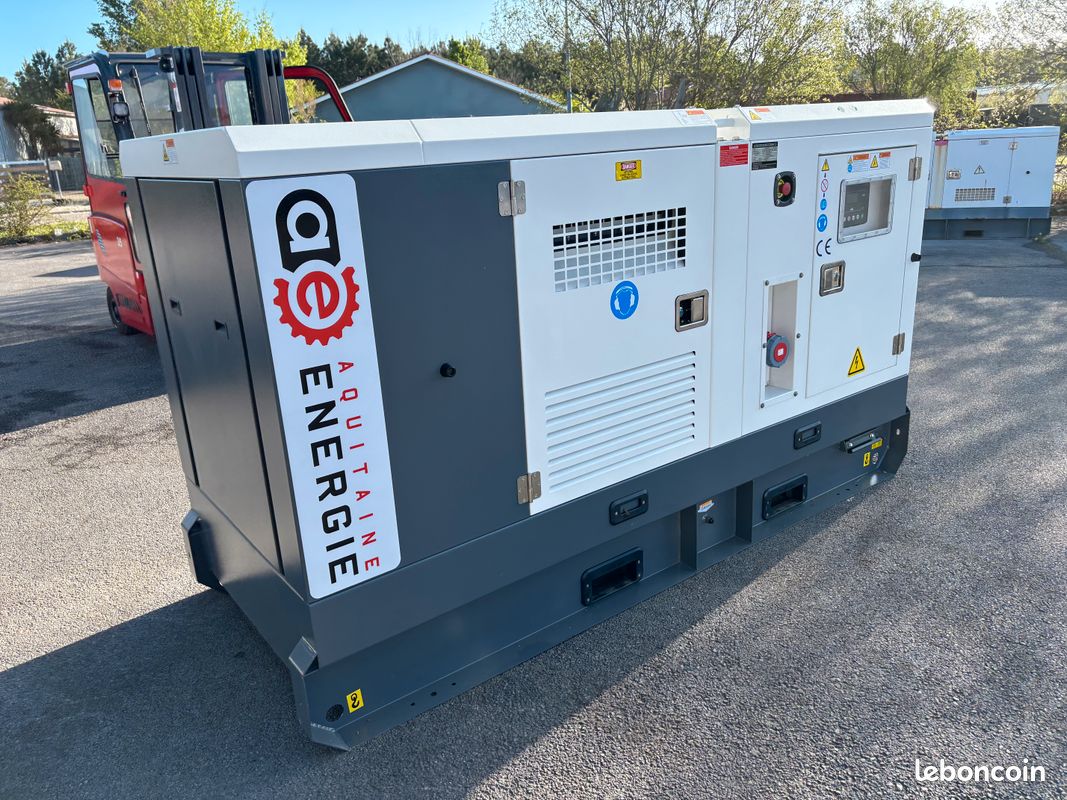 Groupe électrogène diesel 83 kva fioul 1500 trs moteurs deutz cummins perkins leroy somer stamford insonorisé inverseur de source démarrage automatique neuf garanti 24 mois fabricant de 8 à 2280kva (image 1)