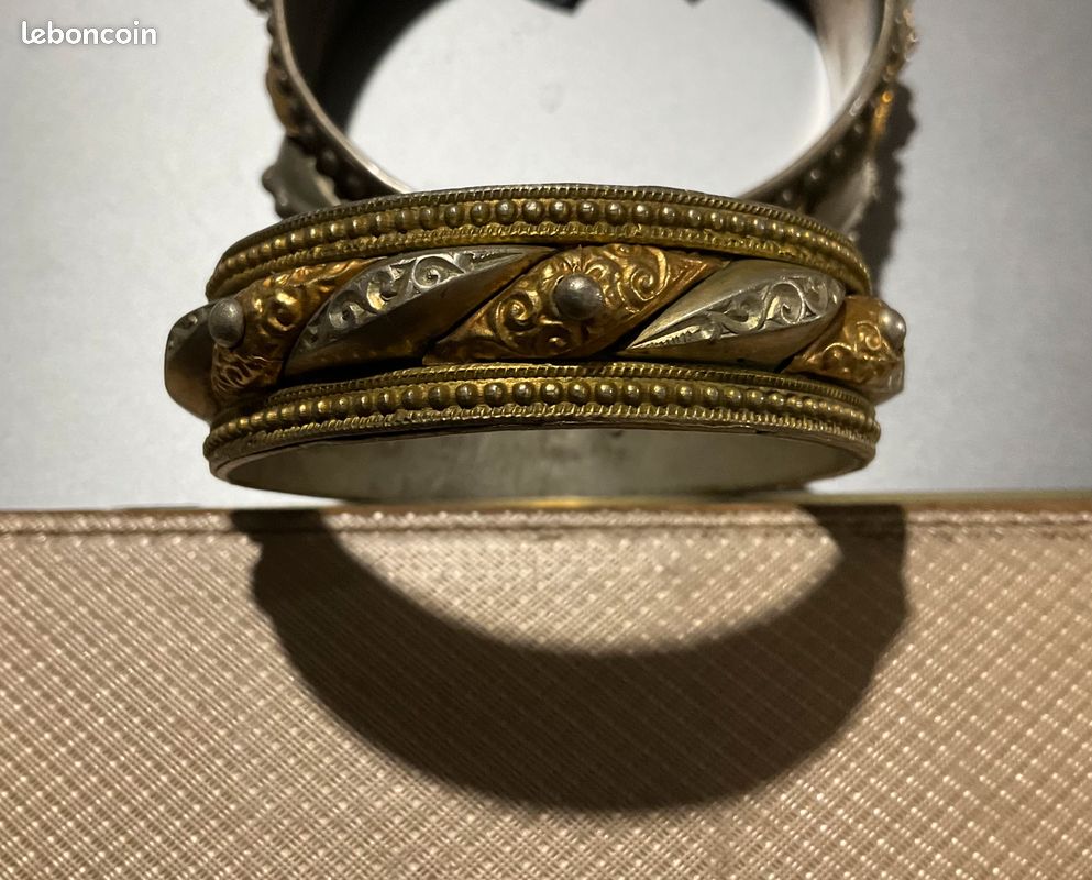 Bracelet En Argent Début 1900 - Bijou Vintage - Occasion - Style Ancien