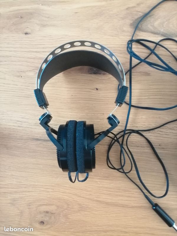② vintage retro KENWOOD kh-51 dynamic headphone 1972 - Curiosités & Brocante