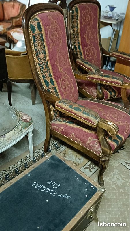 Fauteuils Voltaire, lourds et solides (image 5)