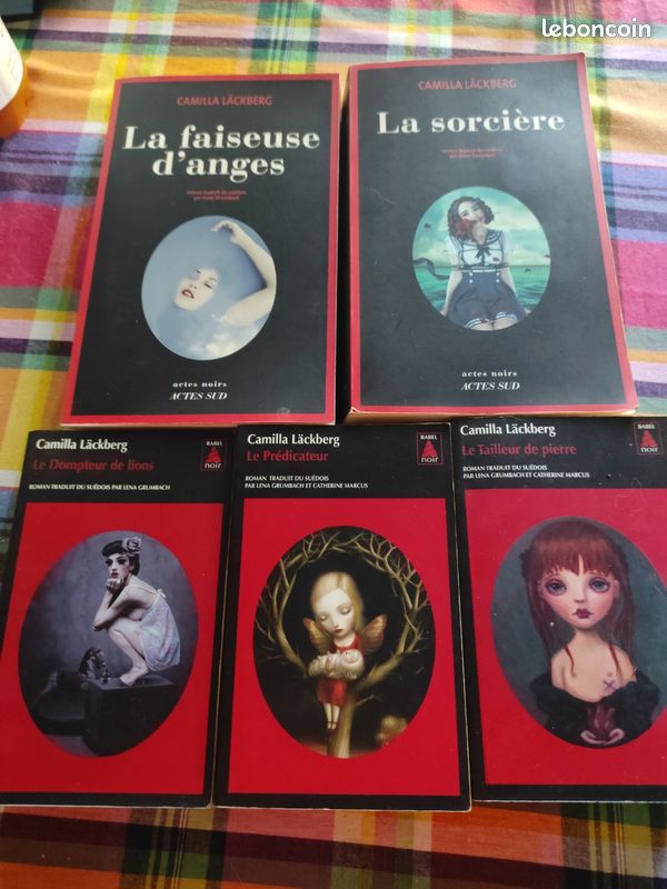 Lot de 5 livres Camilla Läckberg (image 1)