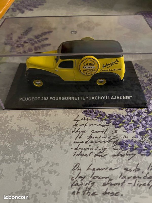 Peugeot - 203 Pick-Up Bâchée 1950 - Modèle Presse - 1/43 - Autos Miniatures