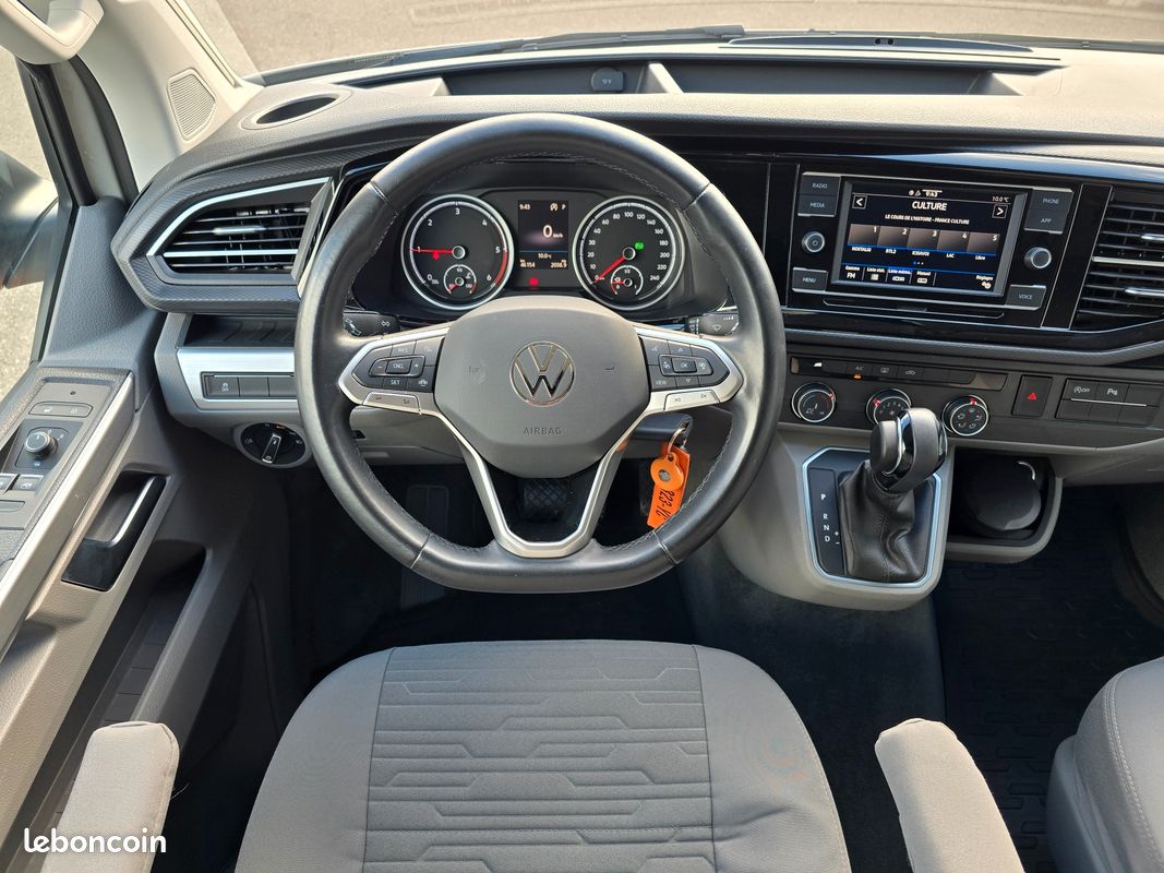 VOLKSWAGEN CALIFORNIA COAST 2.0 TDI150ch DSG CARPLAY/IMMAT FR COVERING ORANGE garantie VW 08/2028 (image 23)