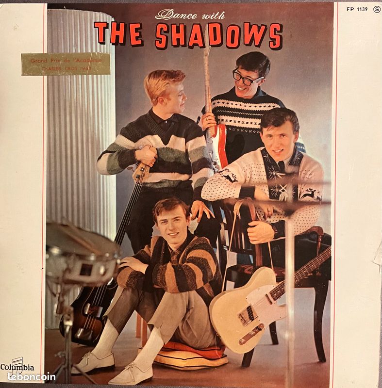 Vinyle 25cm: the shadows Dance with the Shadows (image 1)
