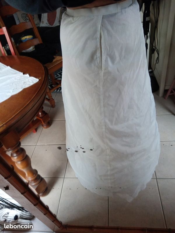 Jupon dessous de robe de mariée (image 1)