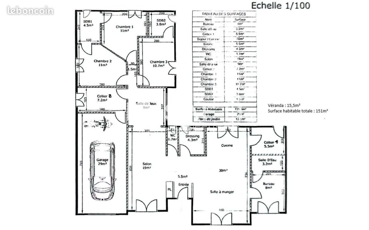 Maison 7 pièces 151 m² (image 14)