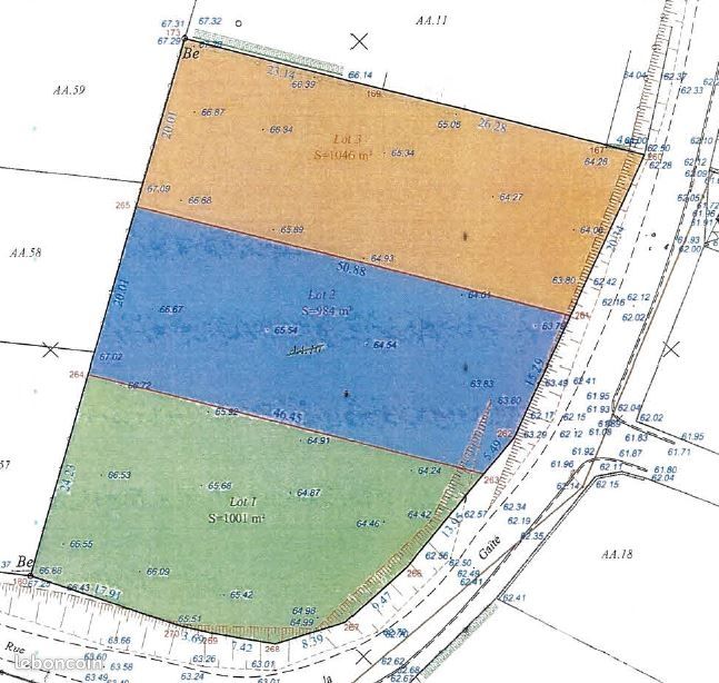 Terrain 3031 m² · à Sancourt · 3 031 m² · 69 000 €