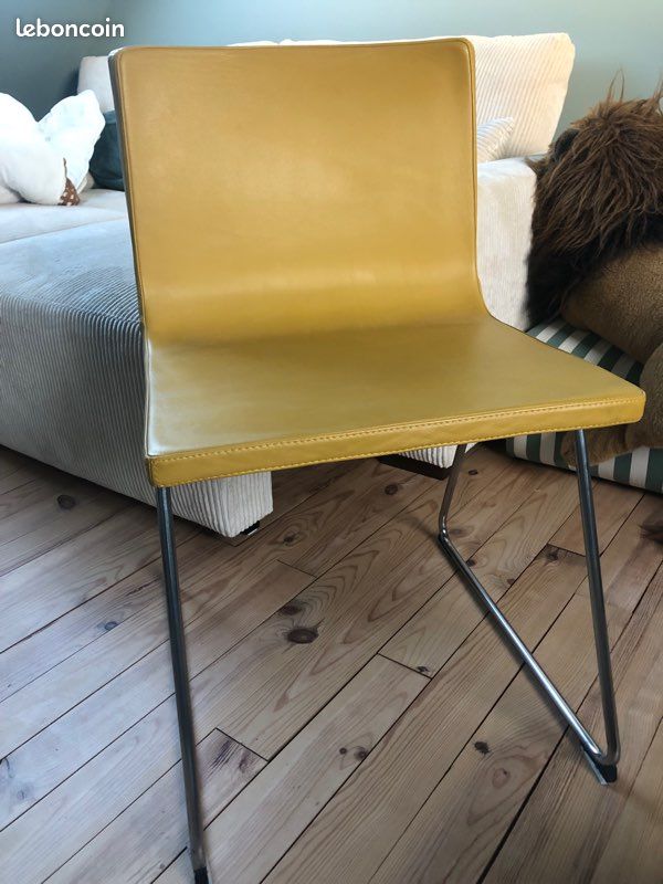 Chaise ikea Bernhard jaune (image 2)