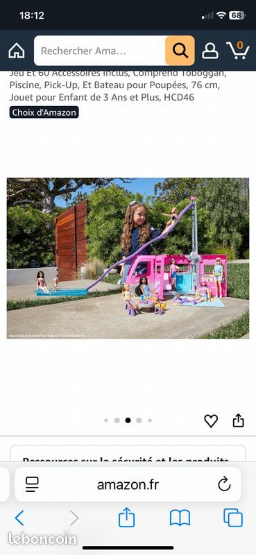 Barbie camping-car transformable Mattel : King Jouet, Barbie et poupées Barbie camping-car transformable Mattel : King Jouet, Barbie et poupées