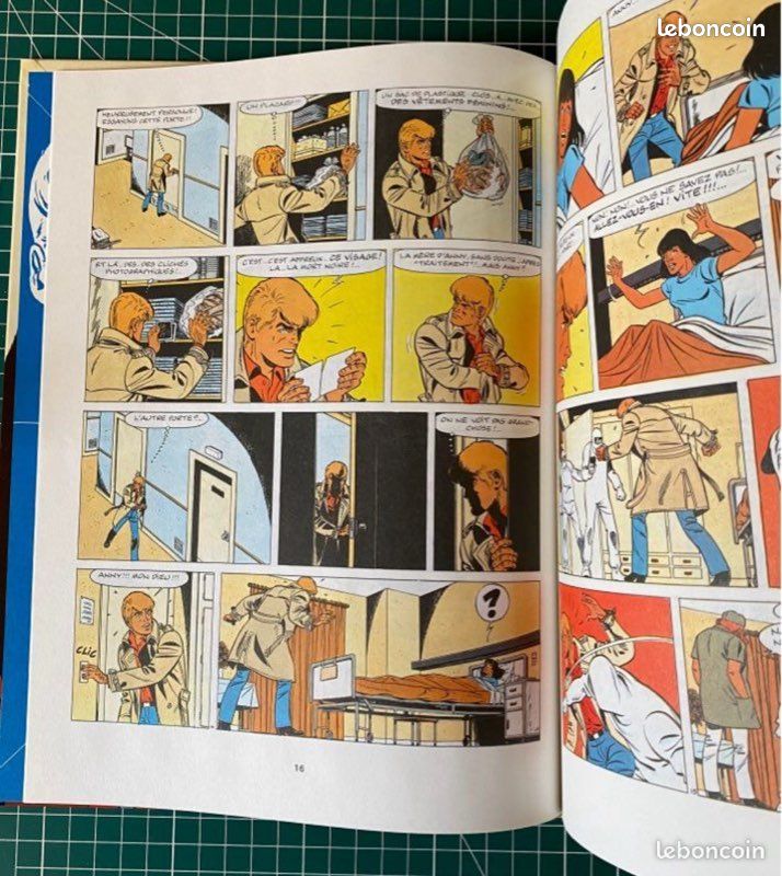 BD #35 - Ric Hochet - La mort noire - édition originale (image 3)