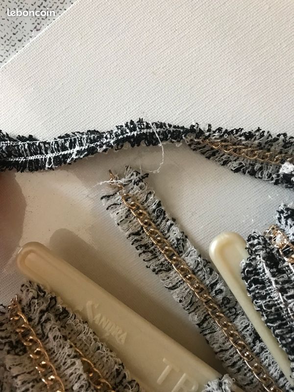 Ruban/Galon Chenille Double Face, Largeur 40 Mm | Mercerie Et Tissus