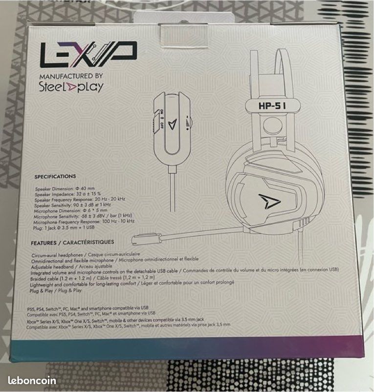 Casque gaming HP-51.2 (image 2)