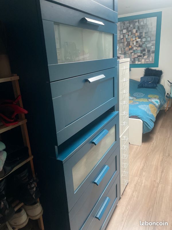 Armoires bleues (image 1)