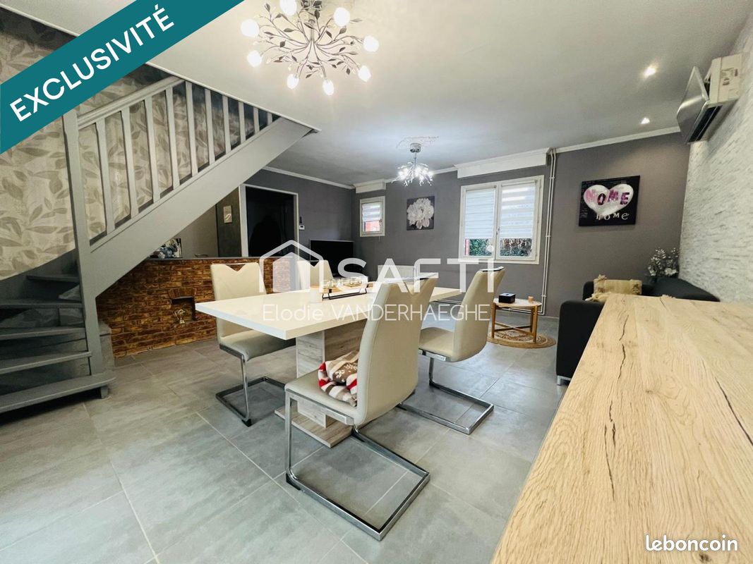 Maison 5 pièces 90 m² · à Aix-Noulette · 90 m² · 218 500 €
