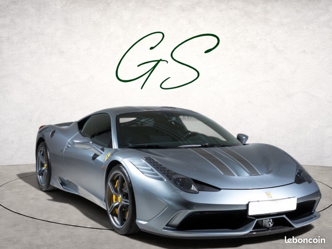 Ferrari 458 Speciale V8 4.5 605ch - Carbone - Grigio Titanio (image 1)