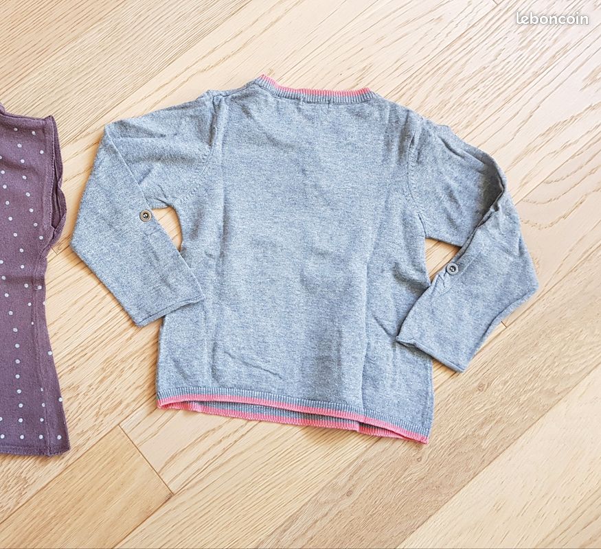 Pull fille 3 ans Obaibi (image 2)