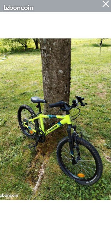 Vélo 20 pouces VTT décathlon btwin modèle rockrider ST 500 (image 2)