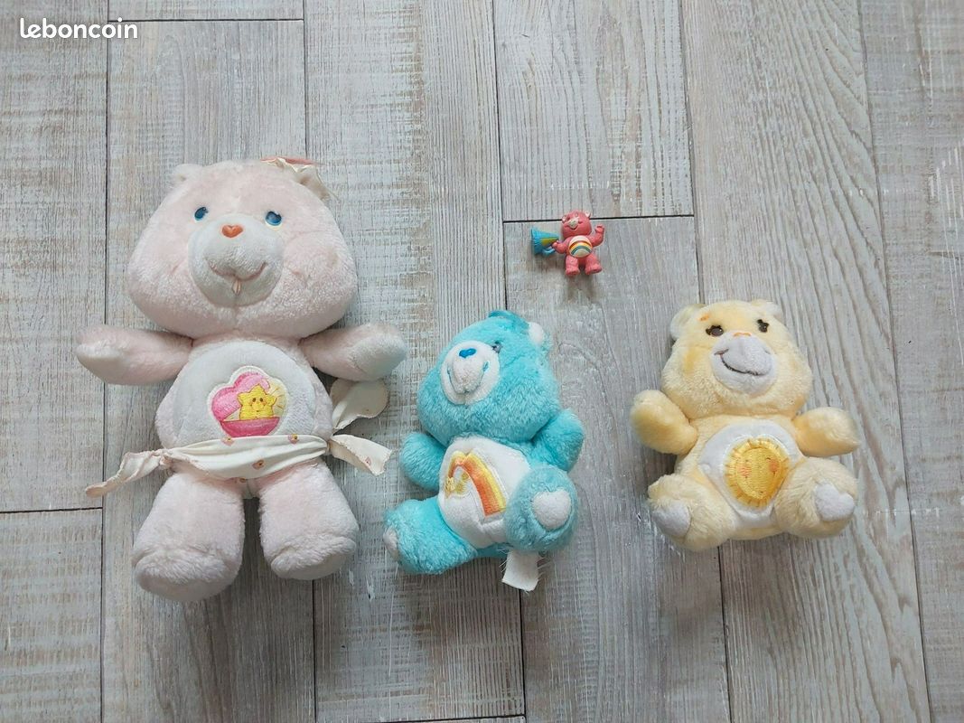 Peluche bisounours care bears Ti' Coquine /Baby Hugs Bear