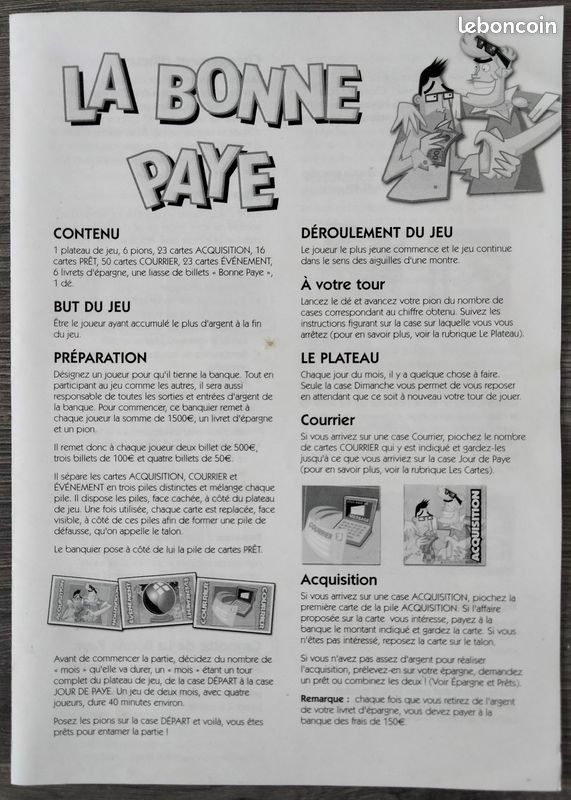 Jeu de société "La bonne paye" (image 4)