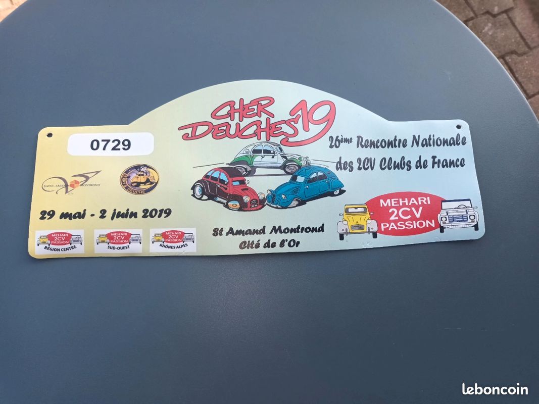Rencontre Nationale 2cv à Villiers-sur-Loir 13/05/2026