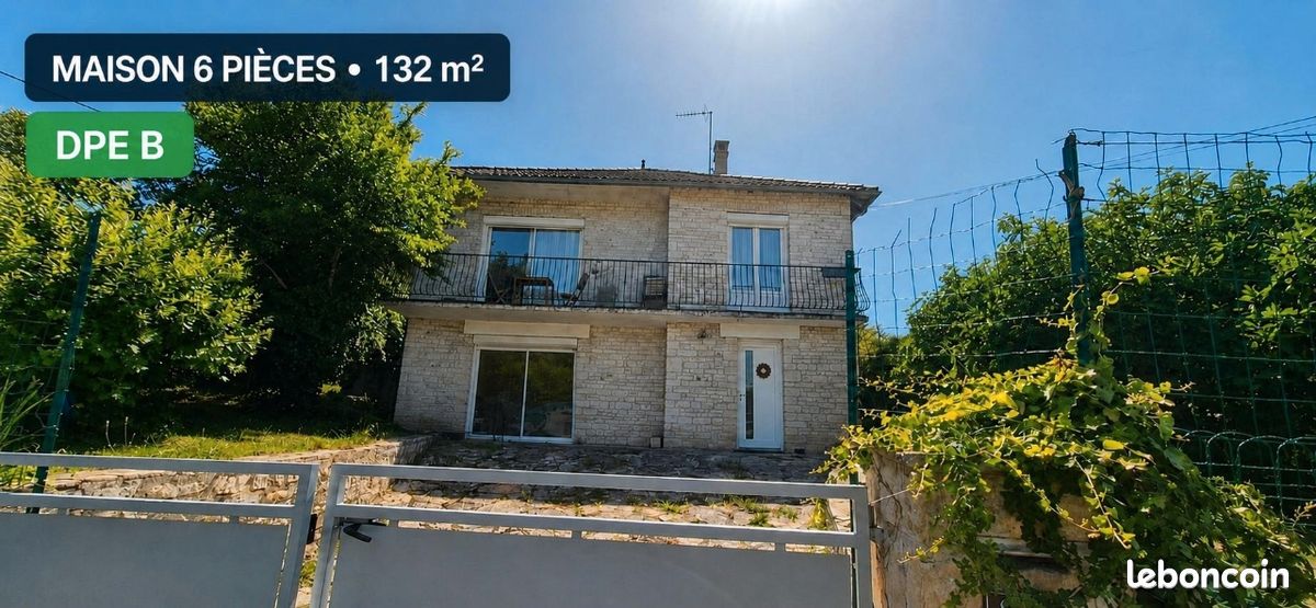 Maison 6 pièces 132 m² · à Gourdon · 132 m² · 240 000 €